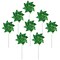 In the Breeze 2709 Green Mylar Pinwheels - Sparkly Green Spinners - Great Party Favor or Decoration - 8 Piece Bags